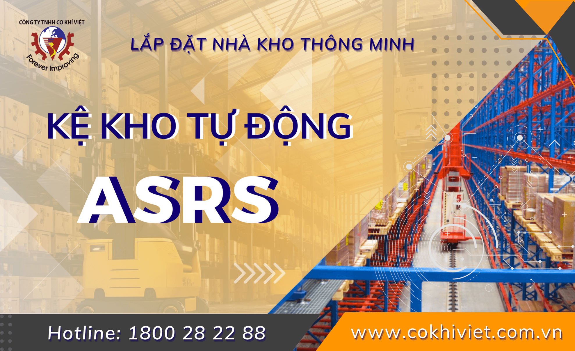 Kệ tự động ASRS Cơ Khí Việt
